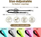 LEOSASA dual pet lead illustrating 360 degree rotating swivel clip