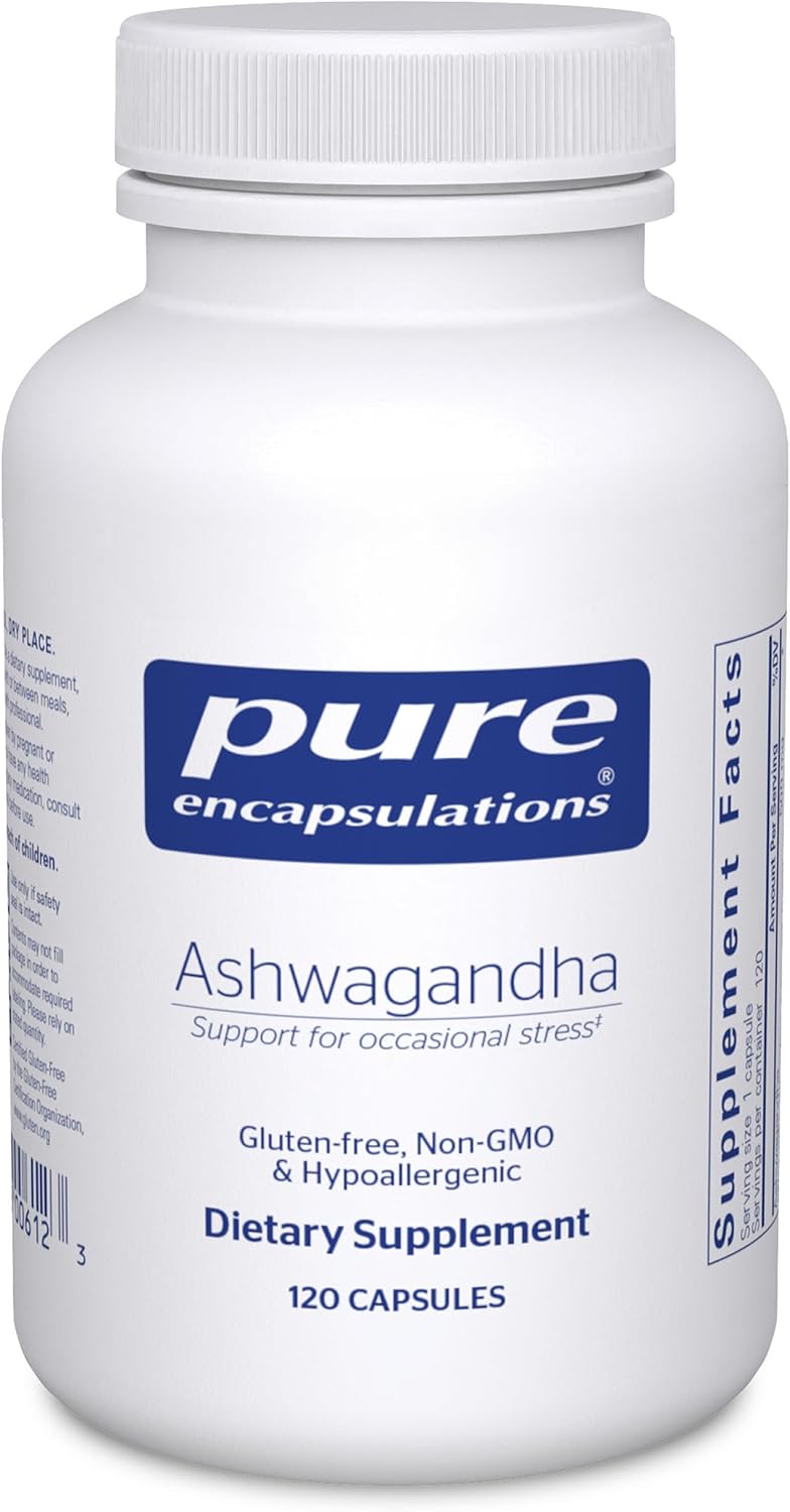 Pure Encapsulations Ashwagandha, 60 Capsules - Image 8