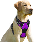 BARKBAY No Pull Dog Harness Front Clip Heavy Duty Reflective Easy Control Handle for Large Dog Walking(Black,L) - Image 15