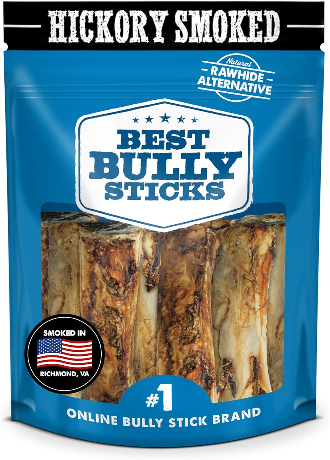 Best Bully Sticks Marrow Bones - 3 Count (Pack of 1) - USA Packed, Healthy Snack, Grass-Fed Beef, Long-Lasting, Great for Large Breeds - Image 9