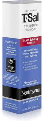 Neutrogena T/Sal Therapeutic Shampoo, Scalp Build-Up Control 4.5 oz, 130 fl oz - Image 6
