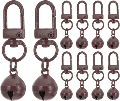 PATIKIL small loud jingle bell pendant set showing official packaging contents