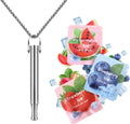 Astofli Stop Smoking Inhaler Breathing Necklace front view for nicotine free quitting.