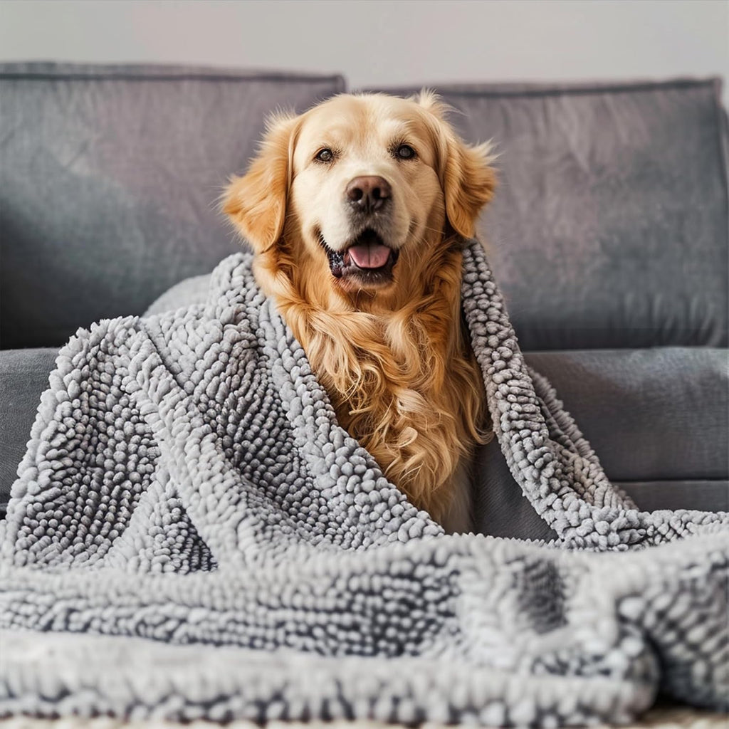 Water resistant backing of the pet protector mat preventing spills