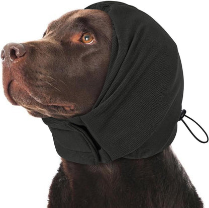 KOESON Dog Calming Hoodie, Soft & Adjustable No Shake Ear Wrap for Dogs Hematoma, Noise Protection Dog Head Muffs, Anxiety Relief Ear Cover for Dogs for Fireworks, Separation, Drying, Thunder - Image 9