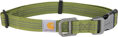 Carhartt Nylon Webbing Dog Collar, Fully Adjustable W/Durable Side Release Buckle and Reflective Stitching, Shaded Spruce, Large - Image 10
