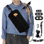 Watfoon lizard leash harness front view