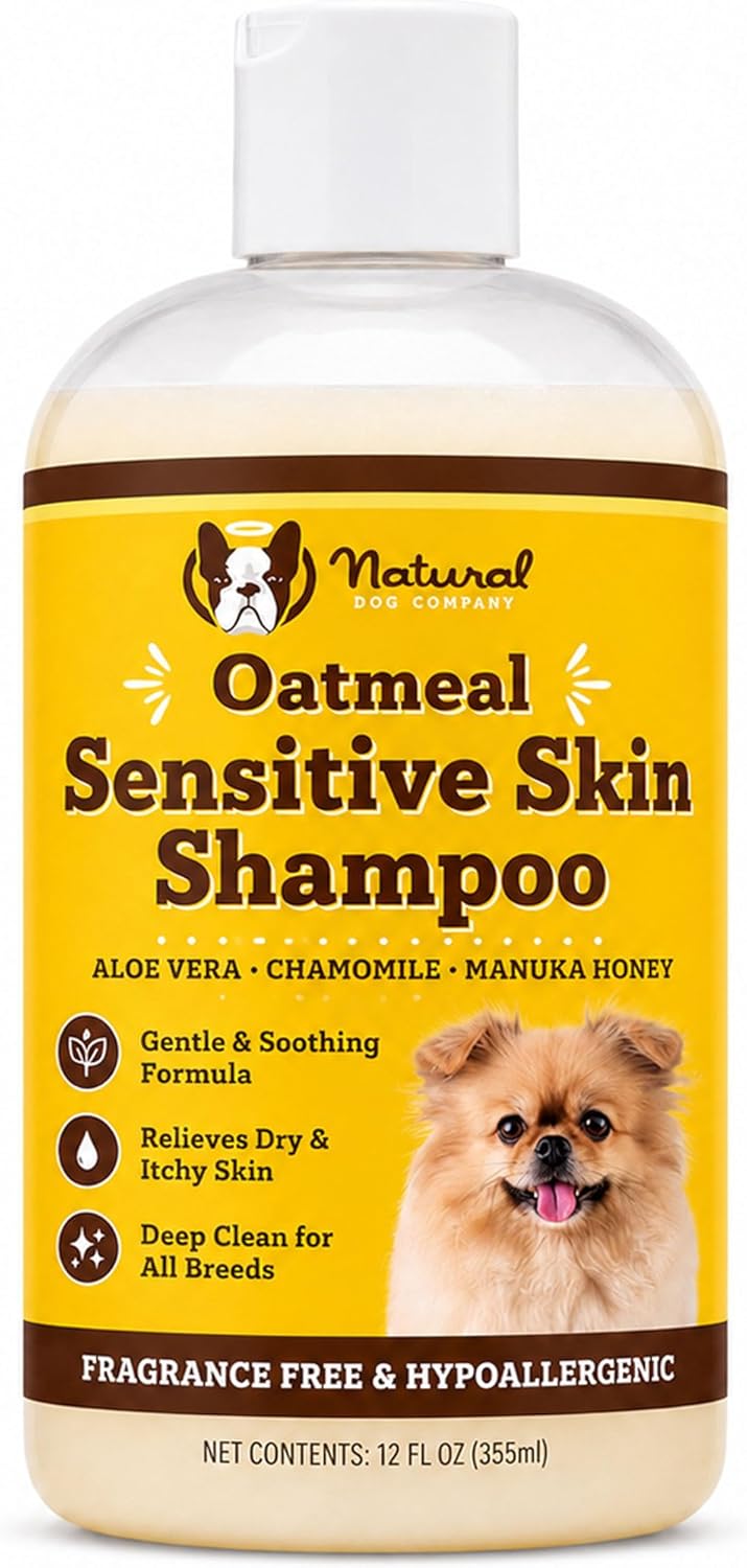 Natural Dog Company Sensitive Skin Dog Deodorizing Spray: Ideal with Sensitive Skin Dog Shampoo, Long Lasting Dog Perfume, Dog Spray Deodorizer, Neutral Scented Dog Spray with hints of Lavender, 8 oz - Image 12