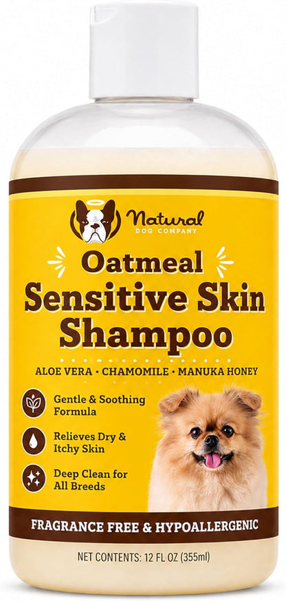 Natural Dog Company Sensitive Skin Dog Deodorizing Spray: Ideal with Sensitive Skin Dog Shampoo, Long Lasting Dog Perfume, Dog Spray Deodorizer, Neutral Scented Dog Spray with hints of Lavender, 8 oz - Image 12
