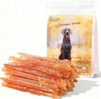 Pawmate Dog Treats Chicken Jerky Rings, Rawhide-Free Grain-Free Real Dried Tenders Natural Chicken Breast Dog Chewy Training Snacks for Small Medium Large Dogs Large Pack, 10.6 oz - Image 10
