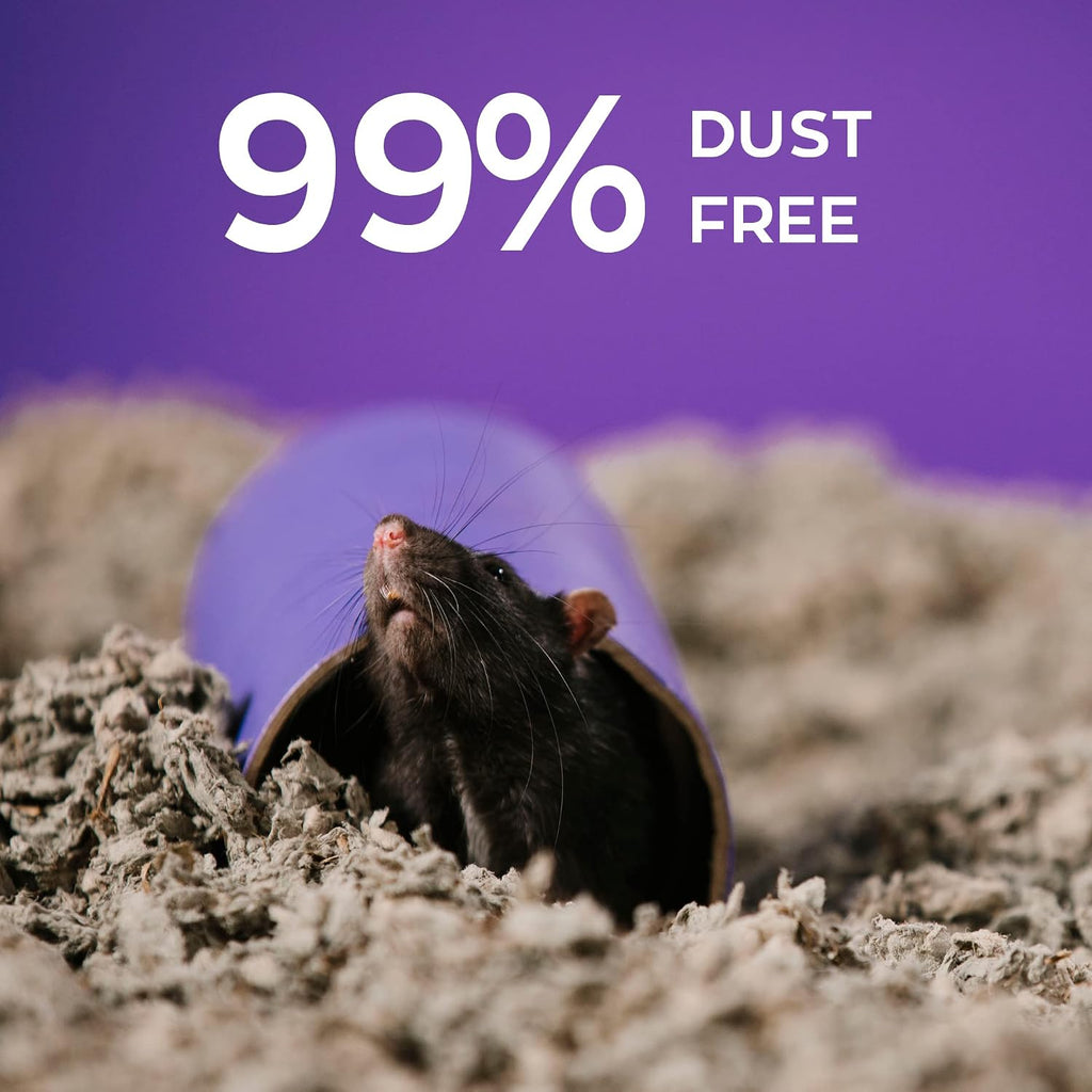 Carefresh pet bedding display showcasing dust-free quality