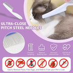 Detachable brush head for easy cleaning and maintenance