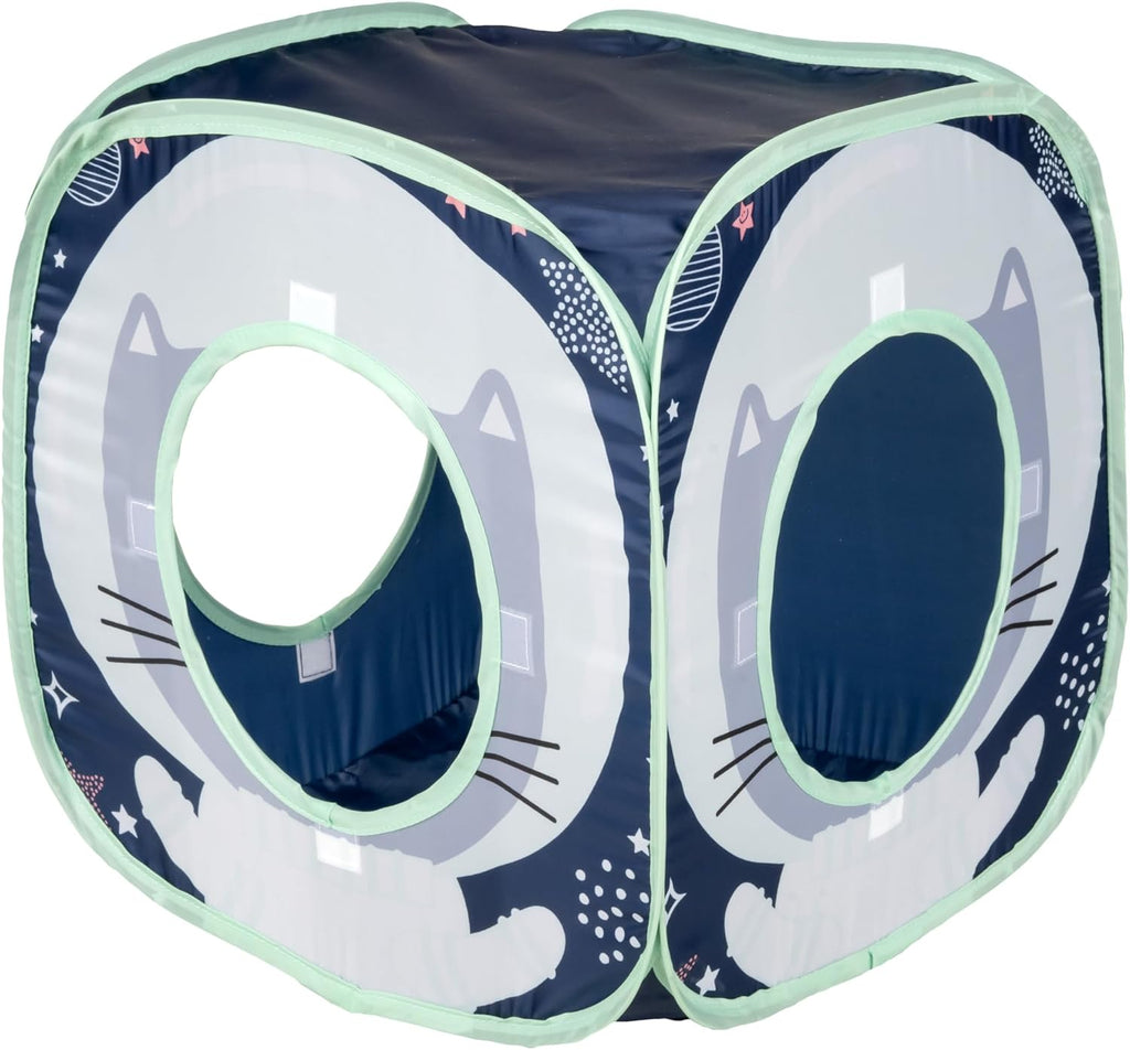 Kitty City interactive cat toy close-up of fabric material