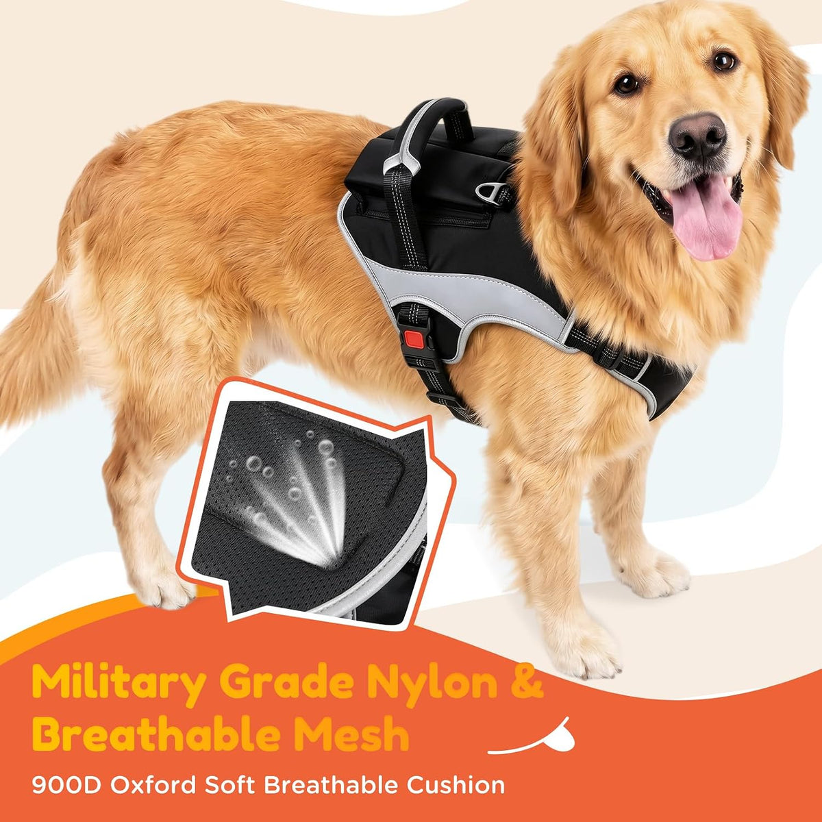 PartsBling front leash clip for no pull training