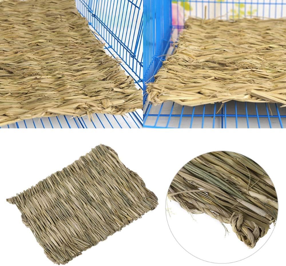 Hamiledyi straw bedding mat for guinea pigs