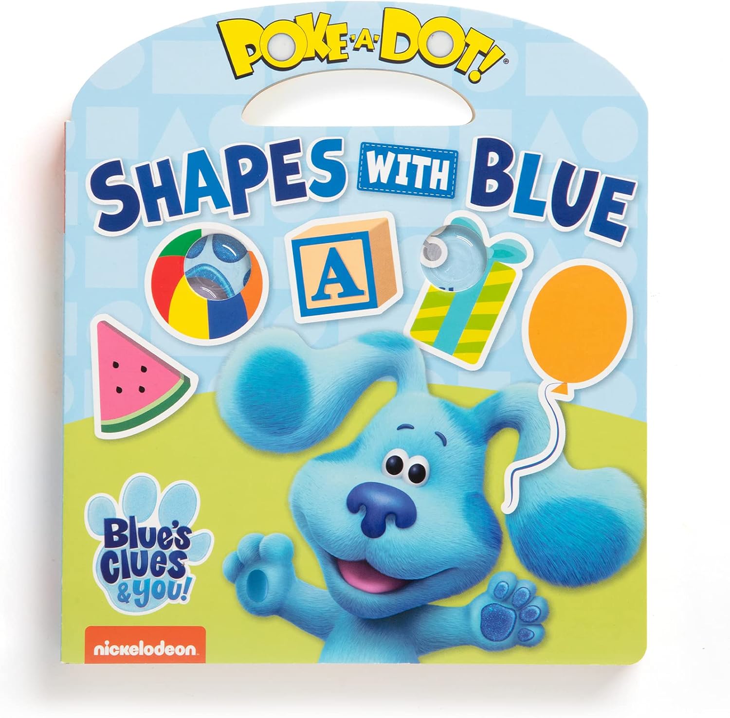 Melissa and Doug Blue's Clues and You Poke-A-Dot book front cover view