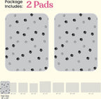 Puppy using Pitpet reusable absorbent training mat