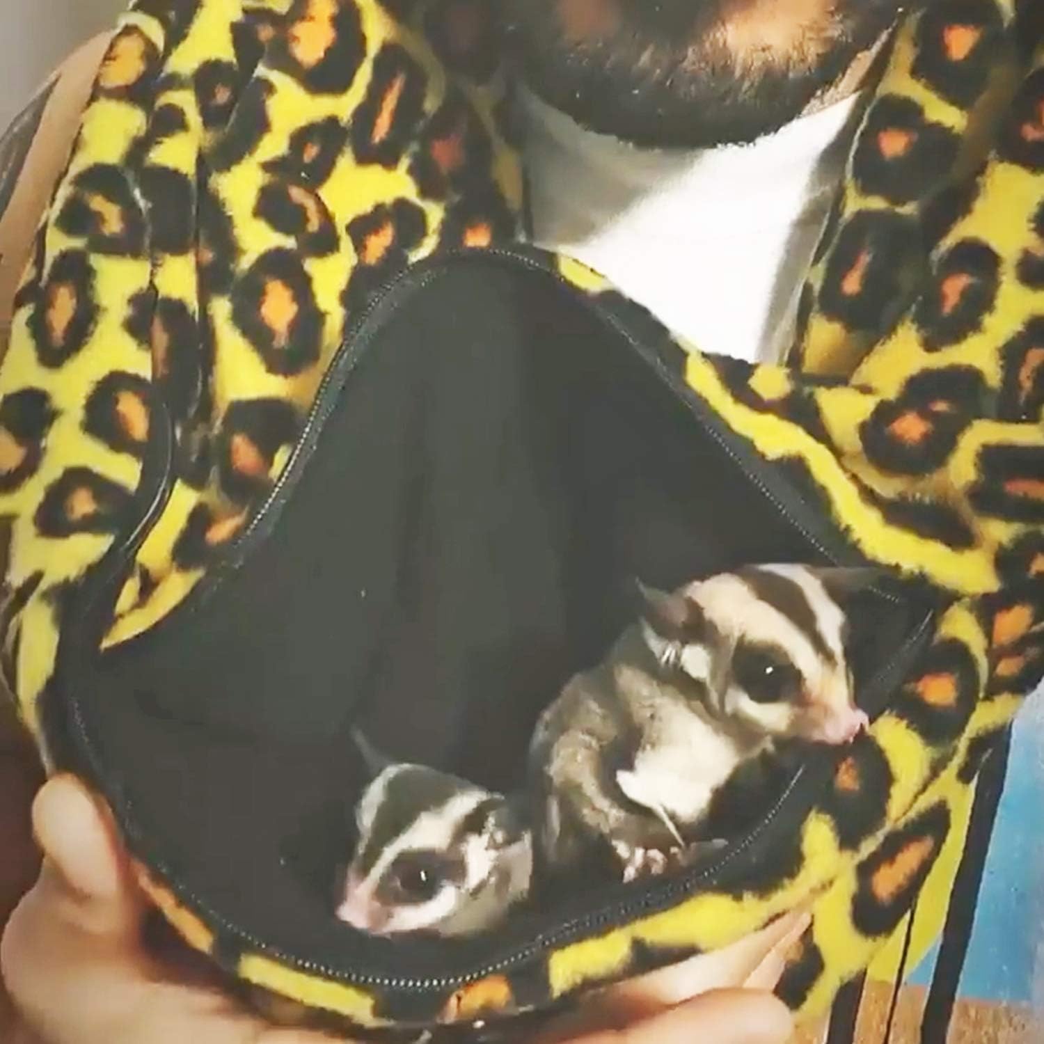 Exotic Nutrition pocket pet bonding pouch side air holes