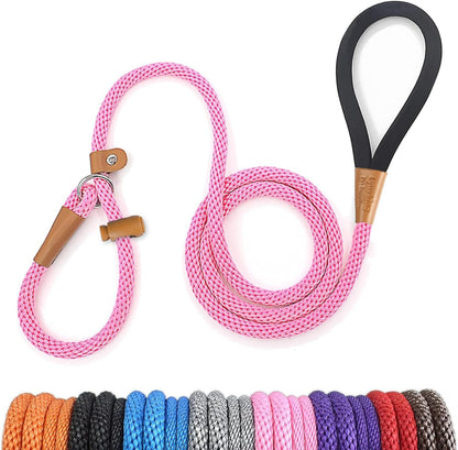 lynxking Dog Leash Slip Lead 5 6 8 FT Dog Training Leash Strong Heavy Duty Rope No Pull Training Lead Leashes for Dogs - Image 13