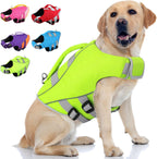 Queenmore Large Dog Life Jacket, Dog Life Vest for Swimming Boating, Puppy Life Jackets for Small Dogs, Ripstop Pet Life Vests with Rescue Handle Leash Hole, Safety Water Floating Vest, Hi-Vis Orange - Image 10