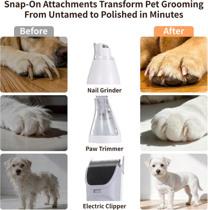 One click release mechanism of the large capacity pet debris collection bin