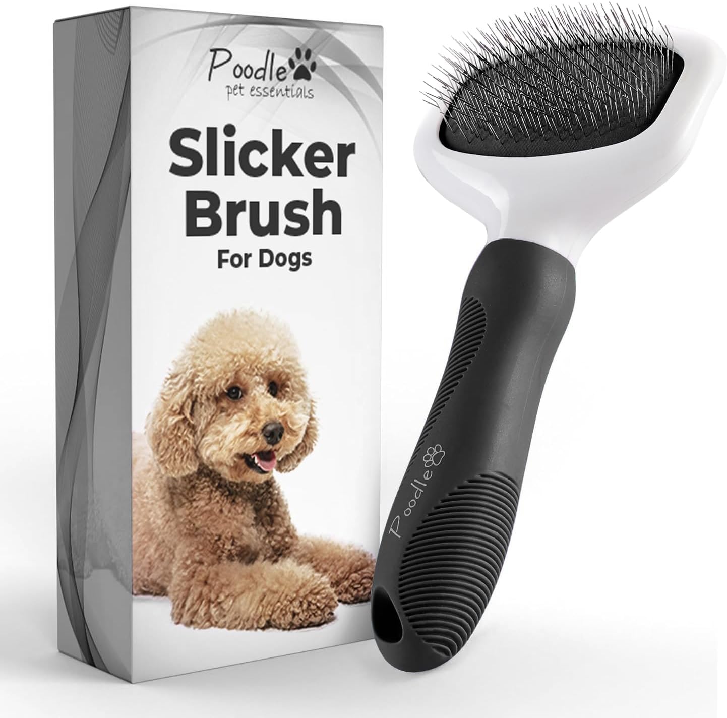 Poodle Pet Slicker Brush - For Dogs, Cats, Rabbits - Matted/Loose Fur, Knots - Suitable for Doodle/Goldendoodle Grooming and Shredding Short/Long Hair - Image 11