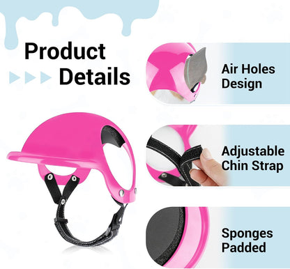 Detailed view of dog goggles with soft lens frames and elastic straps