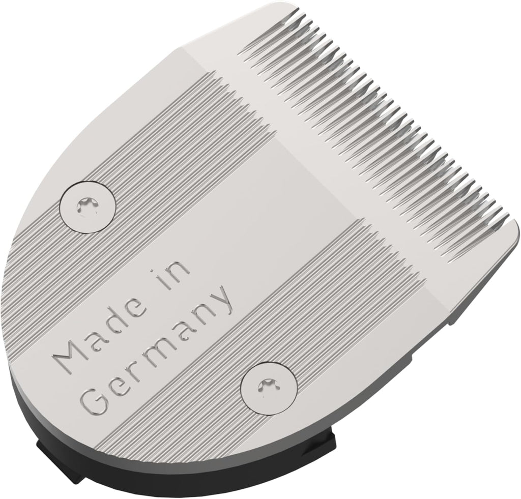 Wahl Professional Animal Vetiva Replacement Blade front view showing silver stainless steel finish