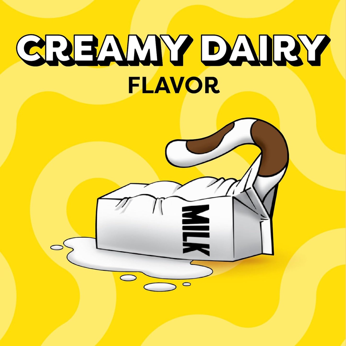 Low calorie healthy dairy flavor rewarding snacks for adult cats
