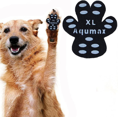 Aqumax dog paw protector anti-slip pads front view