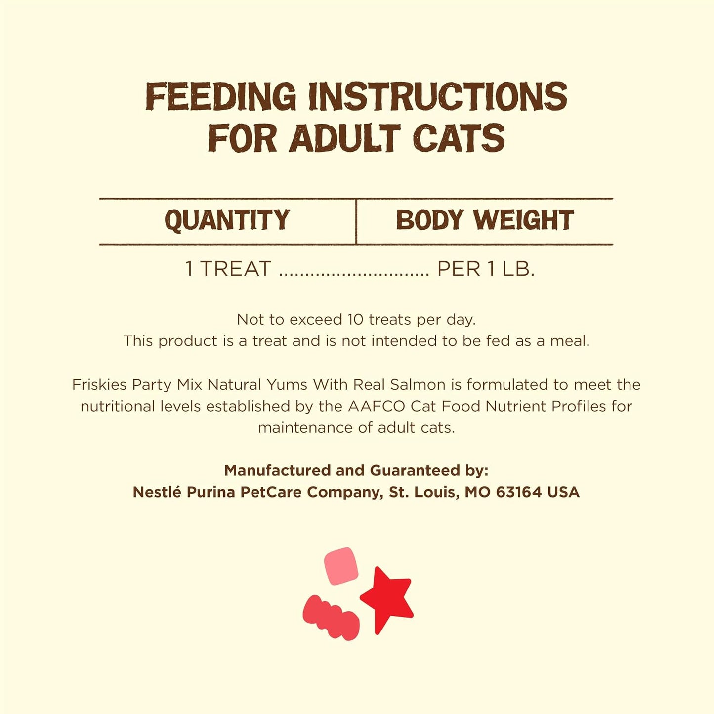 Healthy salmon flavored kitty treats for interactive daily training