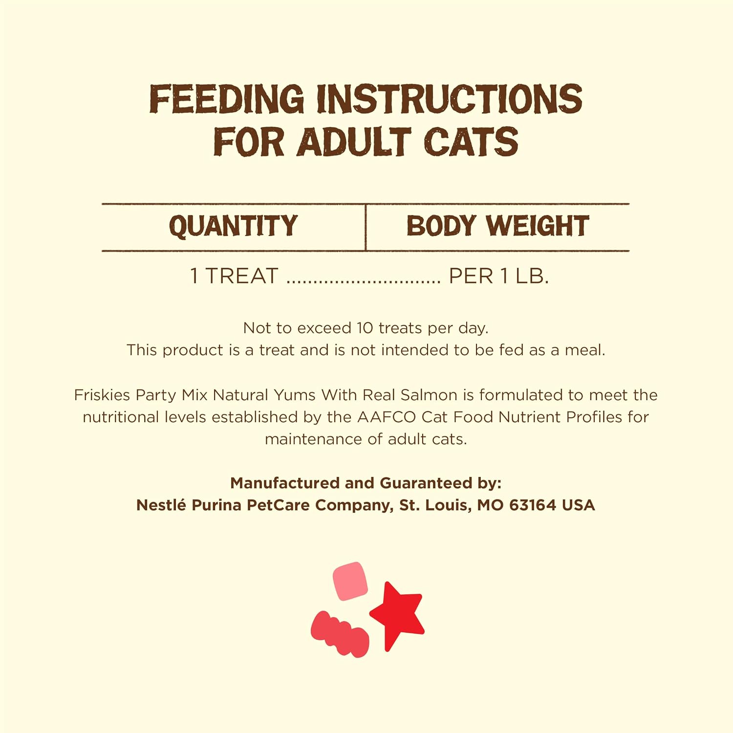 Healthy salmon flavored kitty treats for interactive daily training
