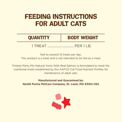 Healthy salmon flavored kitty treats for interactive daily training