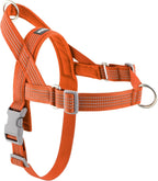No Pull Dog Harness with Handle, Adjustable Soft Mesh Padded Reflective Walking Harness with Front Clip for Small Medium Large Dogs - Quick Fit No Escape for Training and Hiking (Pink, M) - Image 10