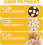 Wellix USA imported freeze dried chicken treats ingredient list panel