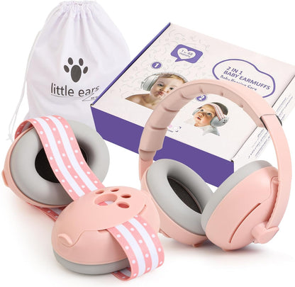 Dithin baby ear muffs noise protection front view