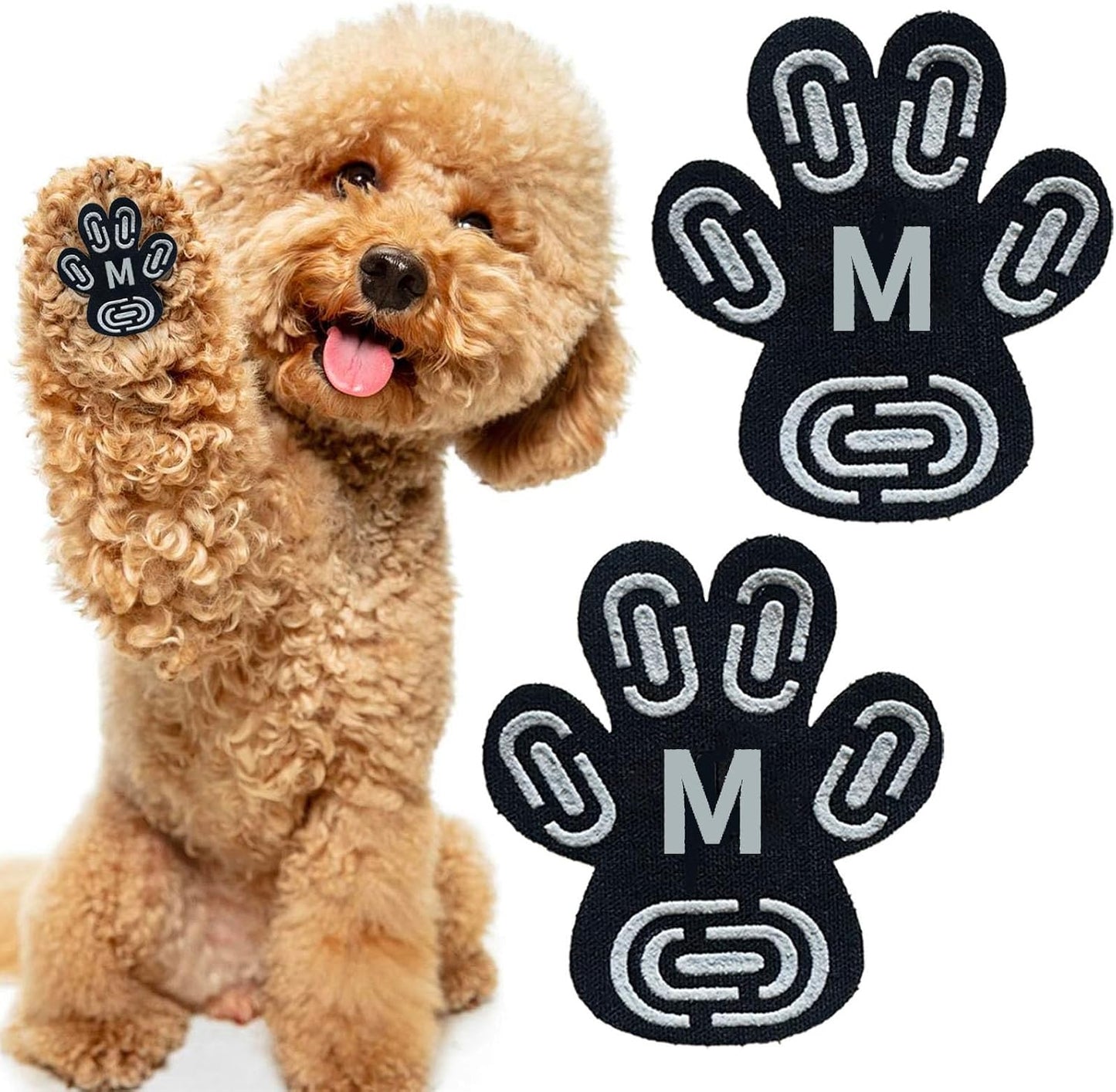 Innerzen anti slip dog paw pads front view packaging