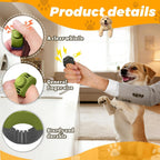 The Set of Easy Clicking Finger Ring Clicker Included Large and Small 2 Sizes,Suitable for Dogs Cats Horses traing Allowing Effective Versatile Training (4pcs Grey+Green+Orange+Blue) - Image 9