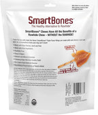 SmartBones dog chews rawhide free triple flavor wings