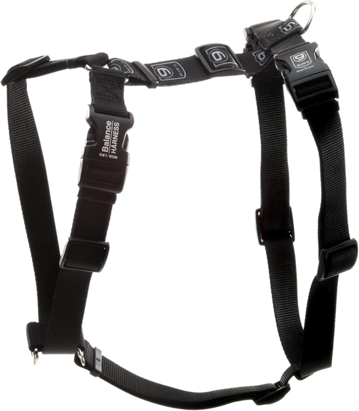 Blue-9 Buckle-Neck Balance Harness, Fully Customizable Fit No-Pull Harness, Ideal for Dog Training and Obedience, Made in The USA, Purple, Medium - Image 14