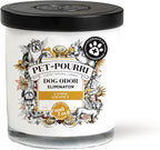 Pet-Pourri Pawsitively Fresh Pet Odor Deodorizer Candle, Burns Up to 45 Hours, Aromatherapy & Air Freshener with Essential Oils, Plant Based Ingredients & Wax, Vet Approved, Jasmine Pear Scent - Image 11