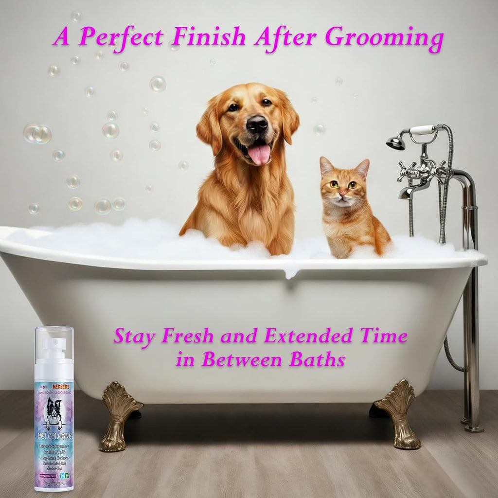 Premium USA imported pet perfume for odor control.
