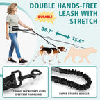 Godyoy removable zipper utility pouch waist bag for dog treats and keys
