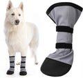 Sunnymove dog paw wound recovery boots front view gray