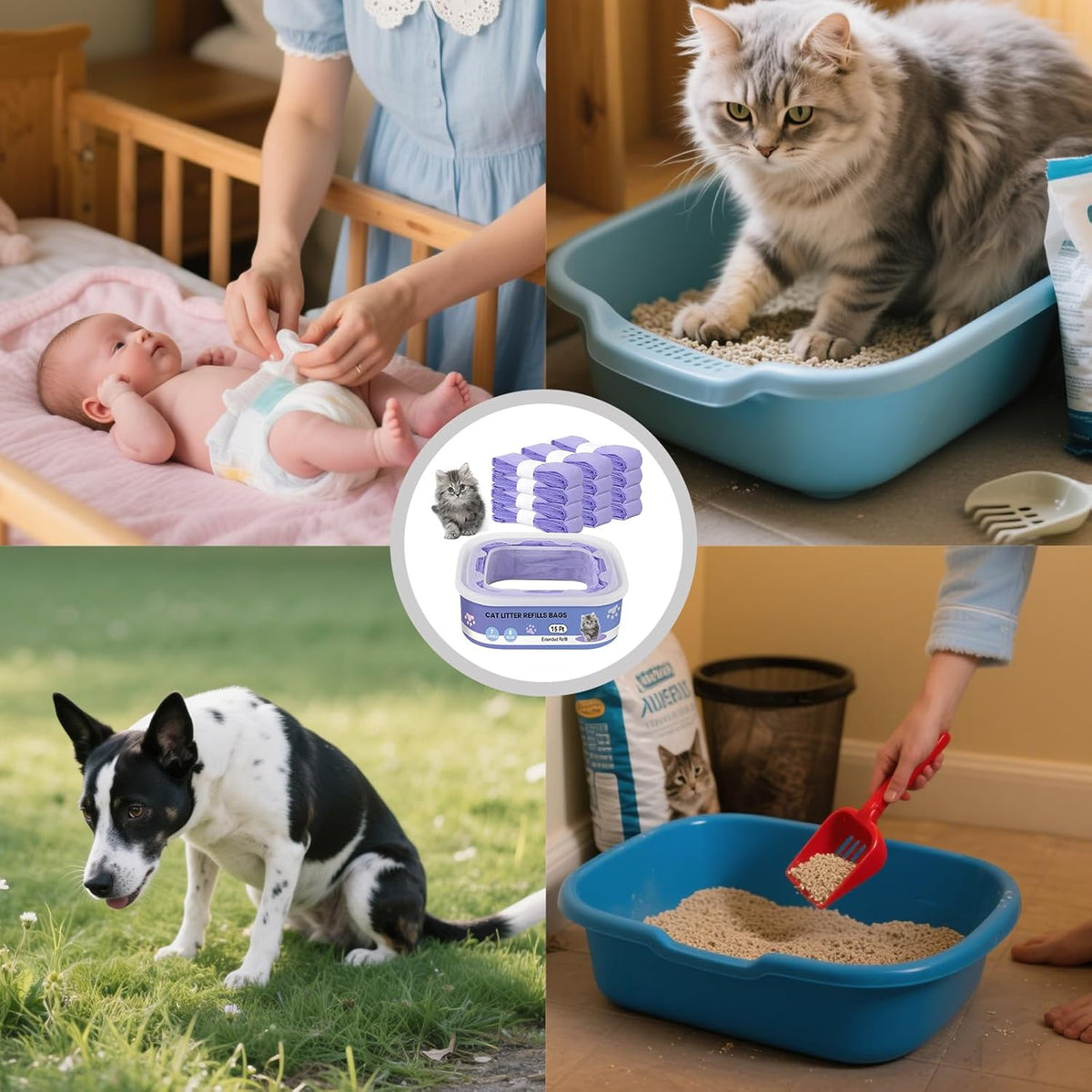 Astrallgn authentic imported cat litter refills collection for premium pet hygiene