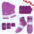 Suzzipad cold therapy socks and hand ice pack set front view