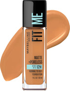 Maybelline Fit Me Matte + Poreless Liquid Oil-Free Foundation Makeup, Classic Tan, 1 Count (Packaging May Vary) - Image 14