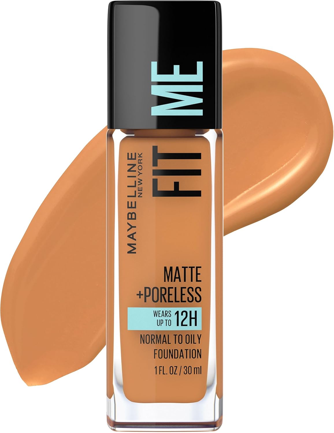 Maybelline Fit Me Matte + Poreless Liquid Oil-Free Foundation Makeup, Classic Tan, 1 Count (Packaging May Vary) - Image 14
