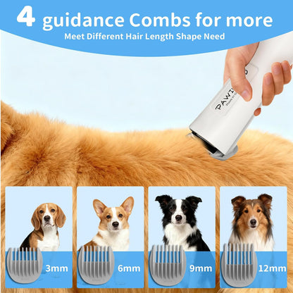Emorefun Pawimood pet care kit packaging and accessories for home grooming