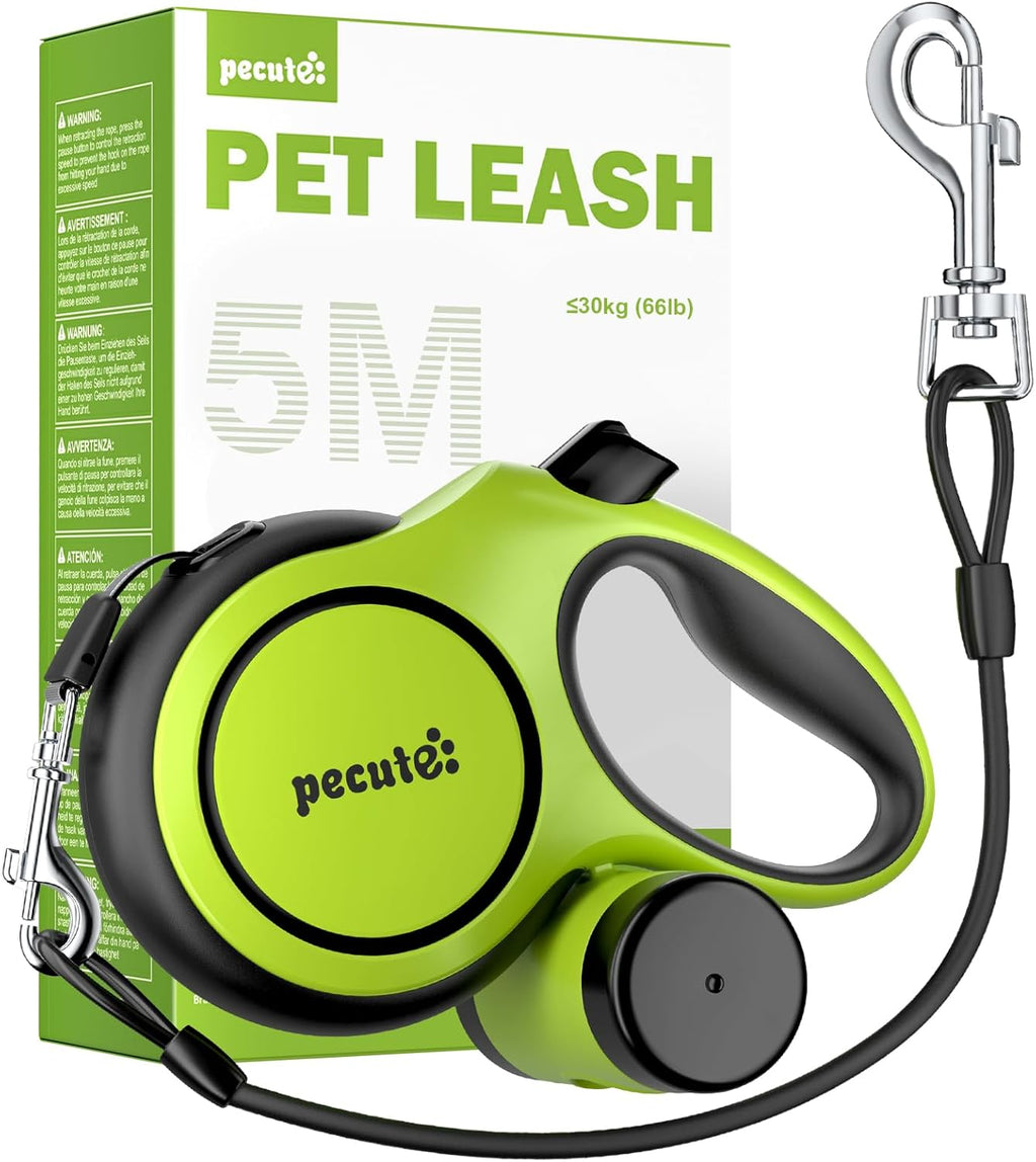 26ft Dog Leash Retractable with Chew Proof Extender, Upgraded Heavy Duty Retractable Dog Leash with Poop Bag Holder,Anti-Slip Grip, Reflective Leashes for Medium Large Pets 33lbs-110lbs (Black) - Image 10